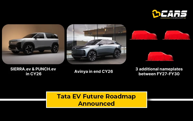 Tata Sierra EV, Updated Punch EV And Avinya EV Confirmed For 2026