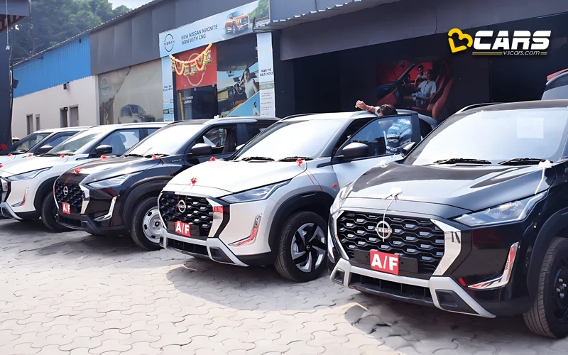 nissan brite nissan 51 magnite deliveries noida