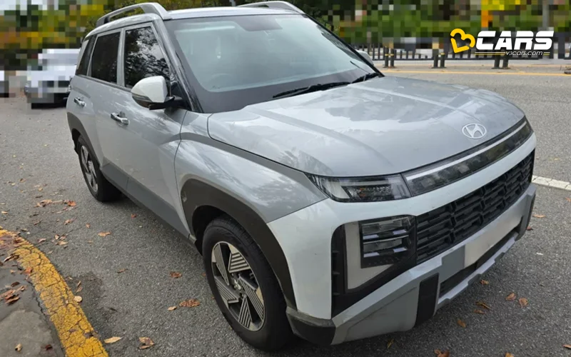 New hyundai venue 2026 spied undisguised ahead of launch