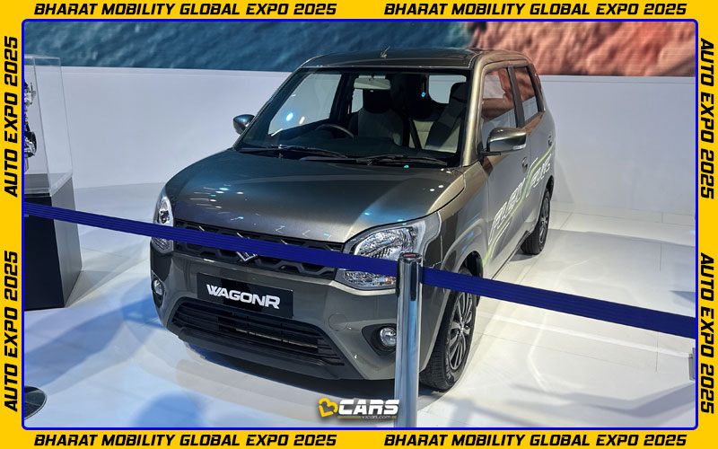 Auto expo 2025 maruti suzuki wagon r flex fuel showcased