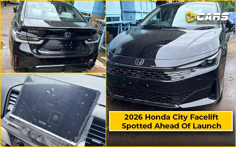 2026 Honda City Facelift Spied Ahead Of May 22 Launch