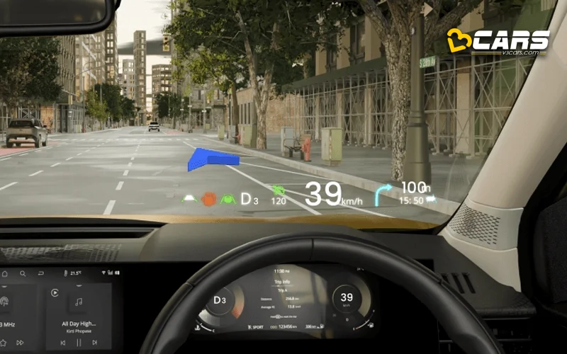 Tata Sierra AR Head-Up Display (AR HUD)