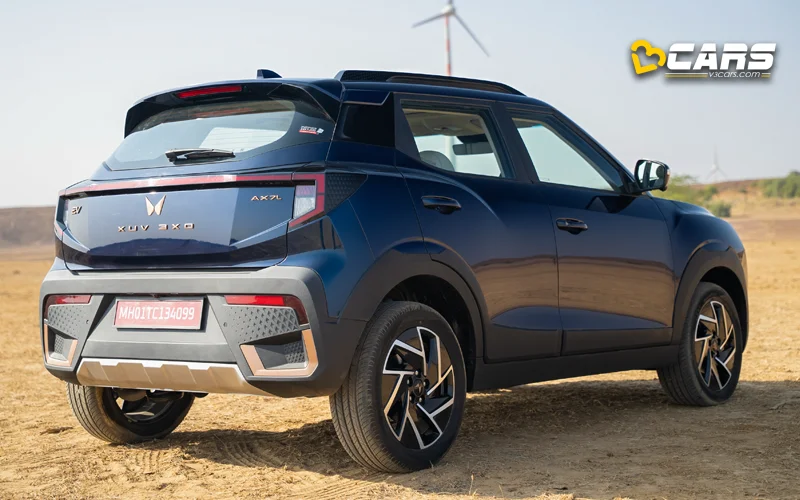 2026 Mahindra XUV 3XO EV Rear Exterior