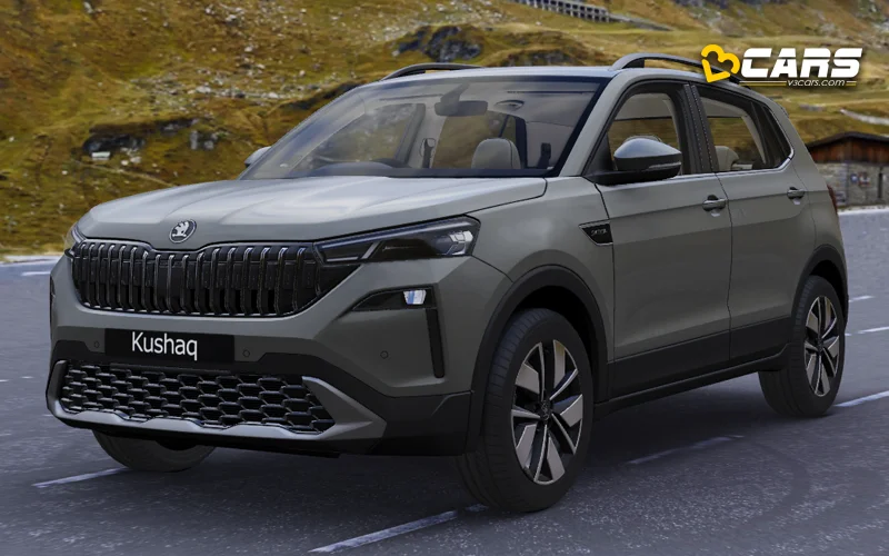 2026 Skoda Kushaq Light Grey Colour