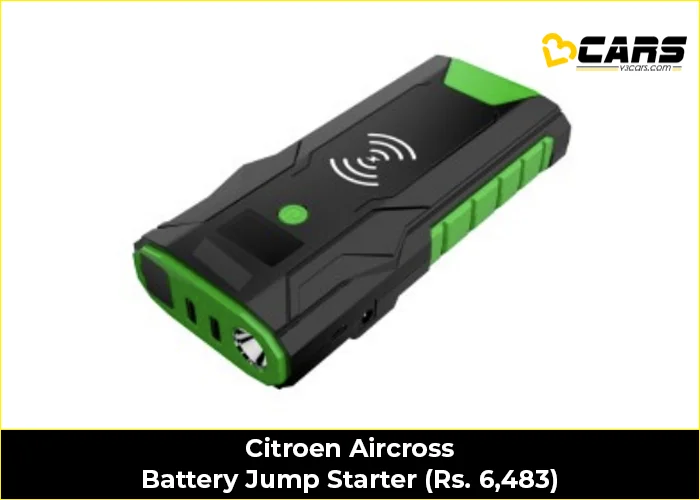 Citroen Aircross Battery Jump Starter (Rs. 6,483)