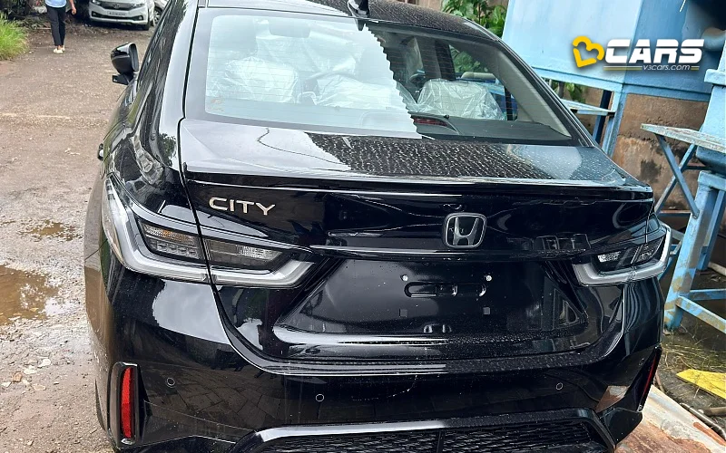 2026 Honda City Facelift Rear Exterior Design