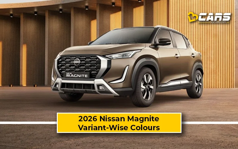 2026 Nissan Magnite Variant-Wise Colour Options
