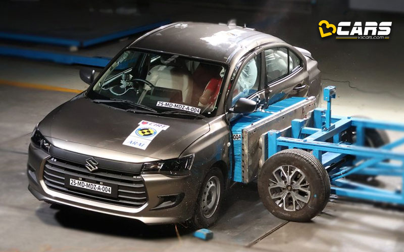2025 maruti dzire first sedan to achieve 5 star bharat ncap rating