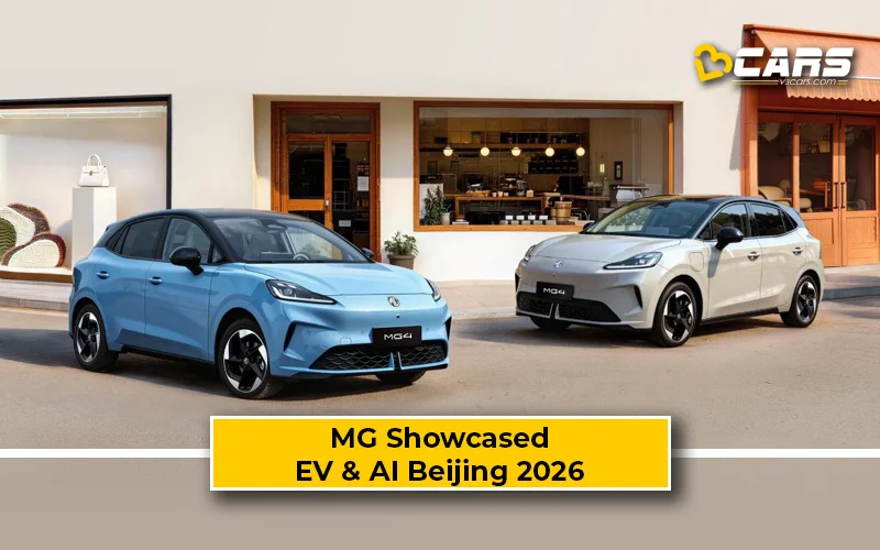 MG Showcases MG4 MG4X MG07 At Beijing Auto Show