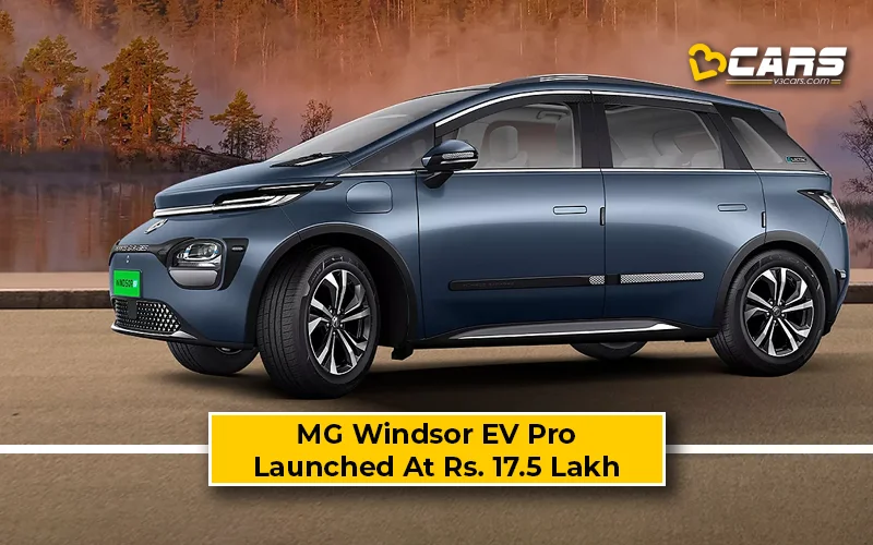 2025 MG Windsor EV Pro Launched – Gets Bigger 52.9kWh Battery Pack, 449km Range