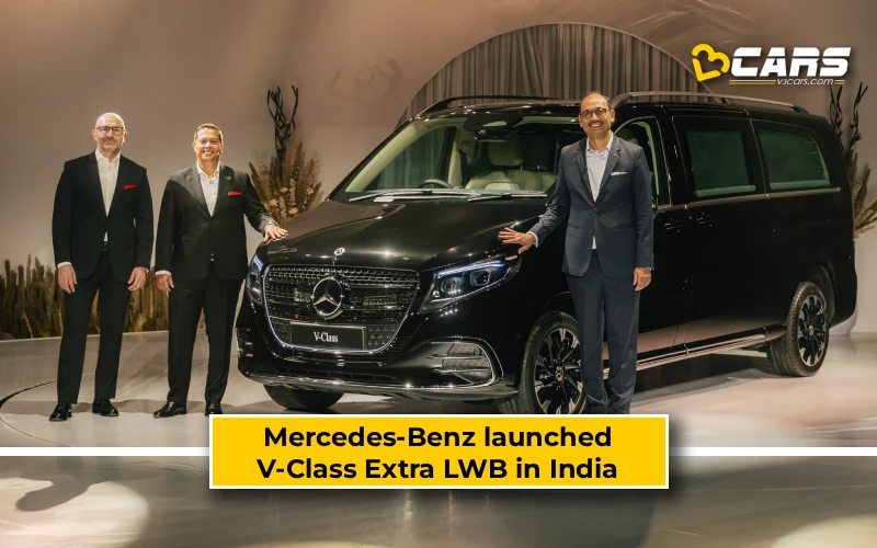Mercedes-Benz launched V-Class Extra LWB in India