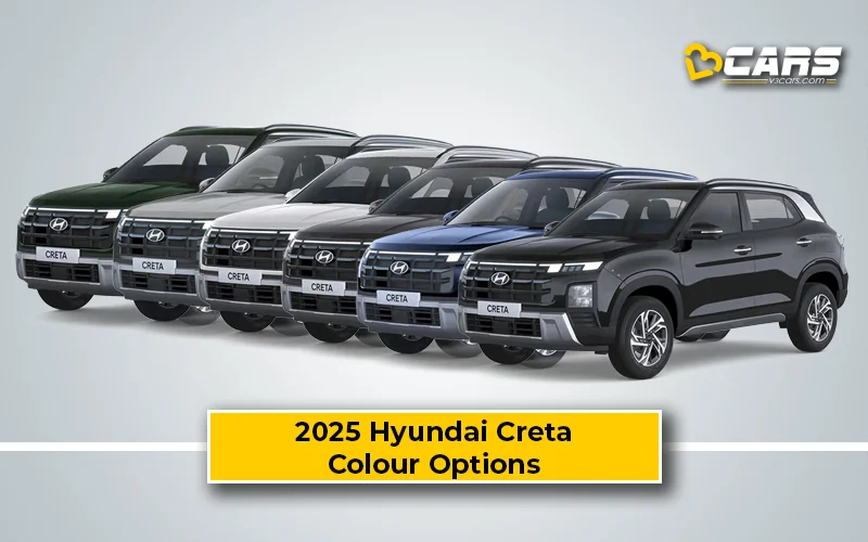 2025 Hyundai Creta Facelift — All Exterior Colour Options (Variant-Wise)