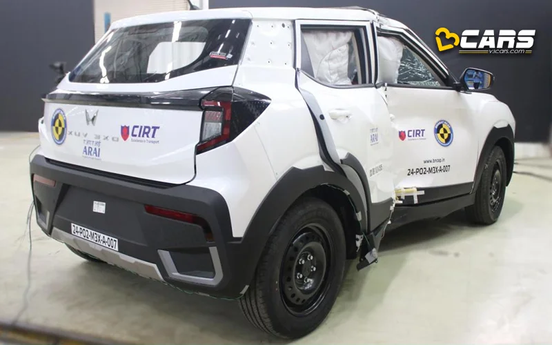 Mahindra xuv 3xo 5 star bncap