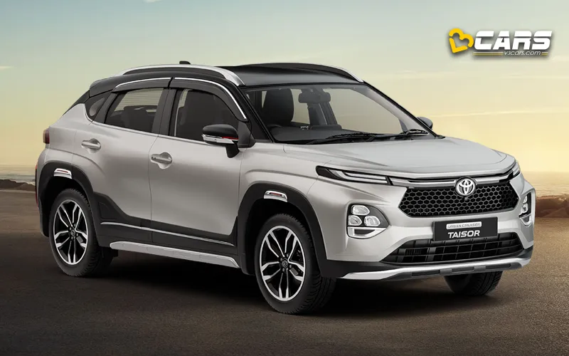 Toyota urban cruiser taisor all exterior colour options variant wise