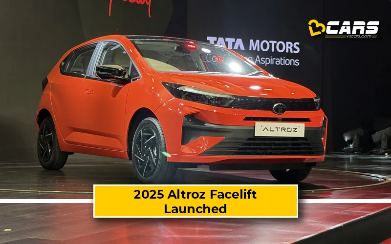 2025 Tata Altroz Facelift Launched – Prices Start At Rs. 6.89 Lakh