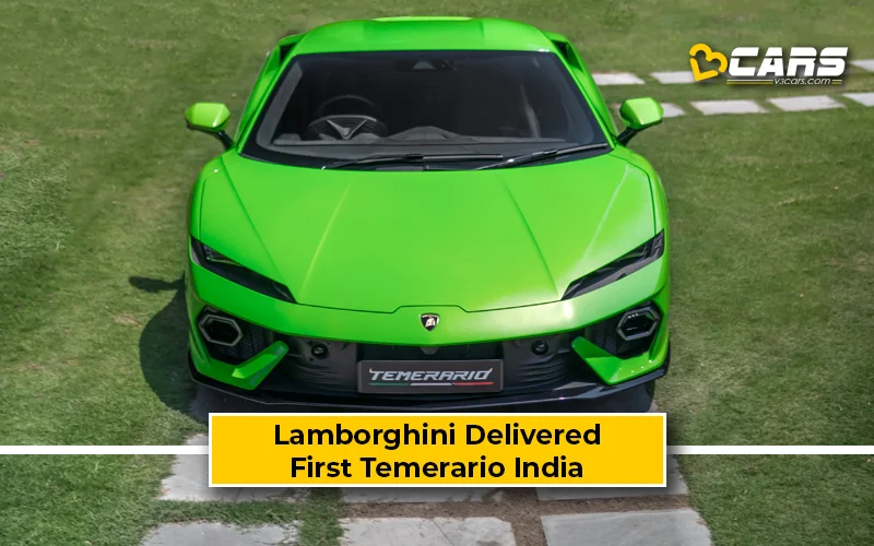 Lamborghini India Deliver First Temerario