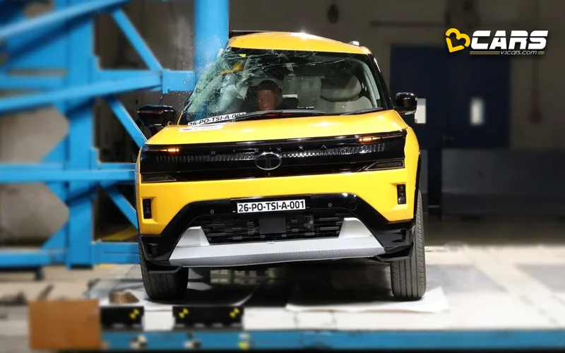 2026 Tata Sierra Pole Impact