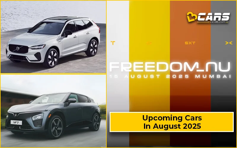 Upcoming Cars In August 2025 - Mahindra Vision Concepts, Volvo XC60, VinFast VF7