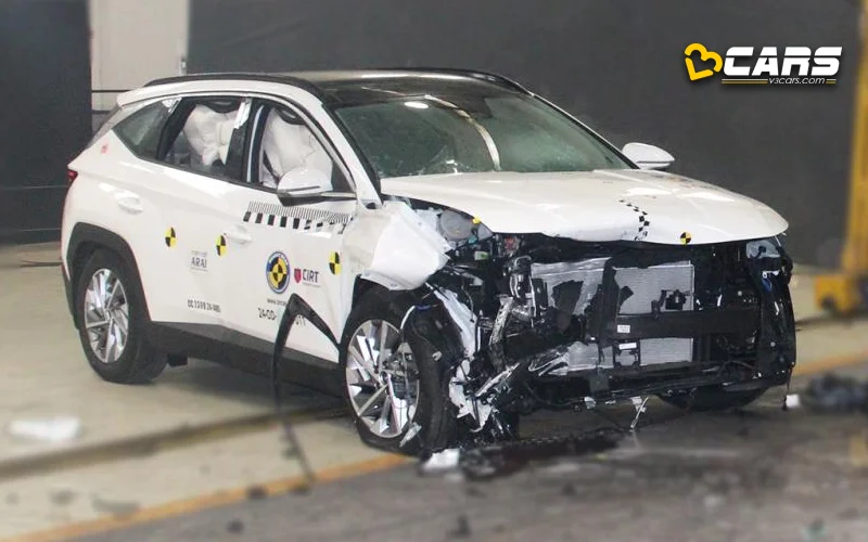 Hyundai tucson awarded 5 star safety rating from bharat ncap