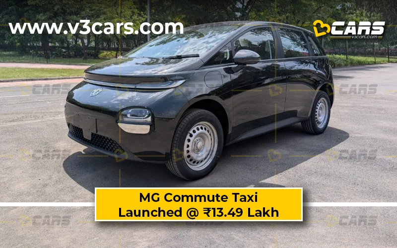 #FirstSpot: Windsor-Based MG Commuter EV Launched At Rs. 13.49 Lakh For Commercial Buyers