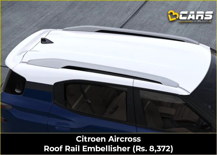 Citroen Aircross Roof Rail Embellisher