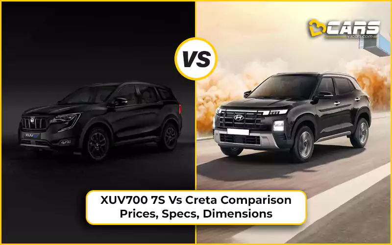 Mahindra XUV700 7-Seat Vs Hyundai Creta