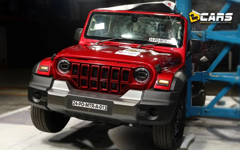 Mahindra thar roxx 5 star bncap
