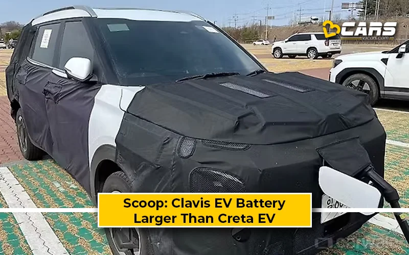 Scoop: Kia Clavis EV To Get Larger Battery Than Creta EV