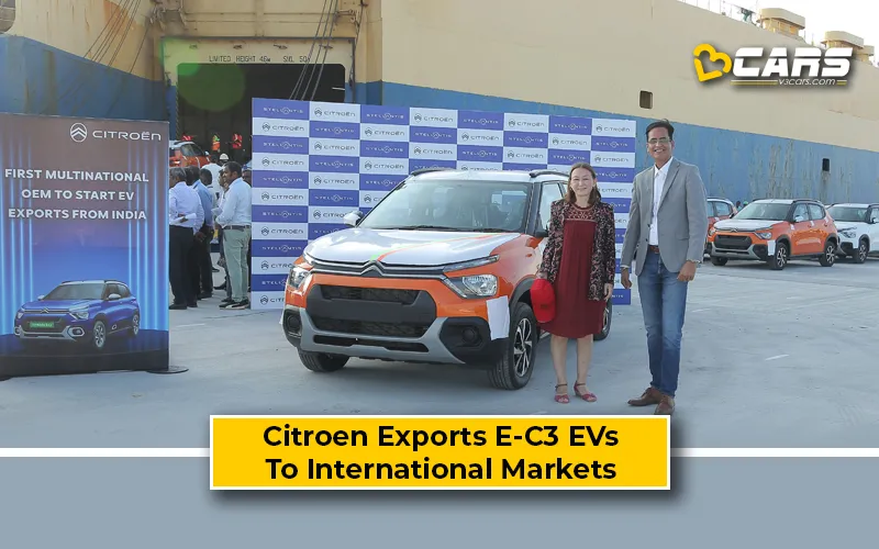 Citroën Exports E-C3 EVs