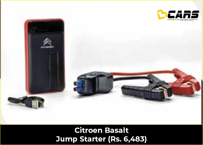 Citroen Basalt Jump Starter (Rs. 6,483)