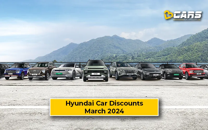 March 2024 — Hyundai Verna, i20, Nios, Venue Aura Discount Offers