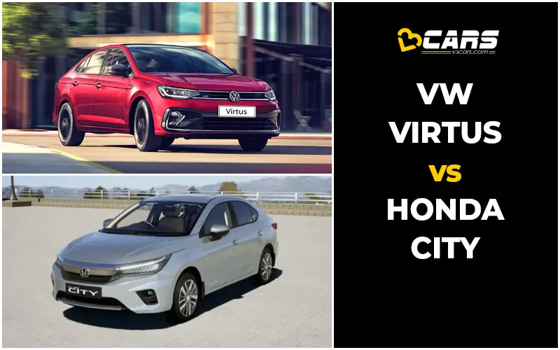 VW Virtus vs Honda City