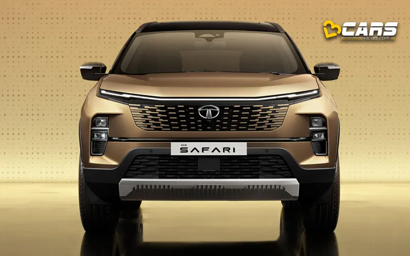 Tata safari facelift revealed specs and features