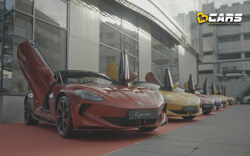 mg cyberster indias most sought after sportscar