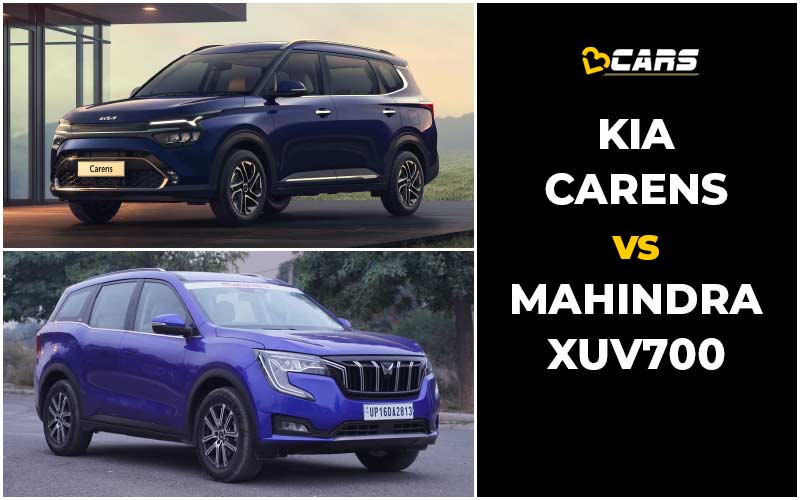 Kia Carens Vs Mahindra XUV700