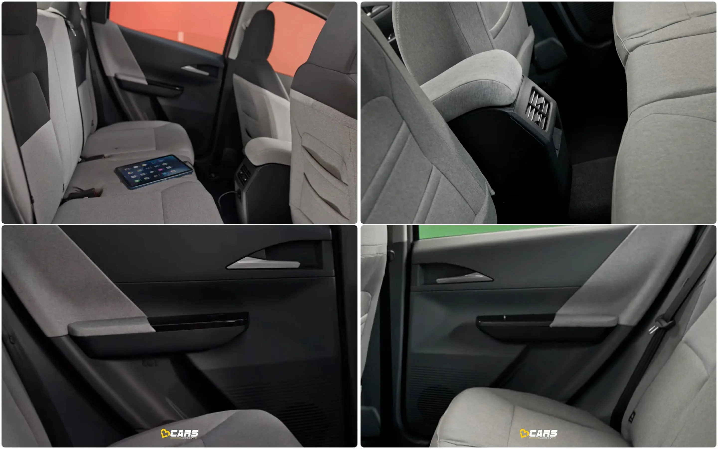 2026 Tata Tiago, Tiago EV Rear Seats Design