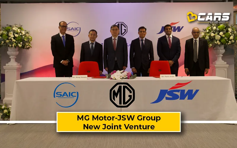 MG Motor Parent Company To Form A Joint Venture With India’s JSW Group