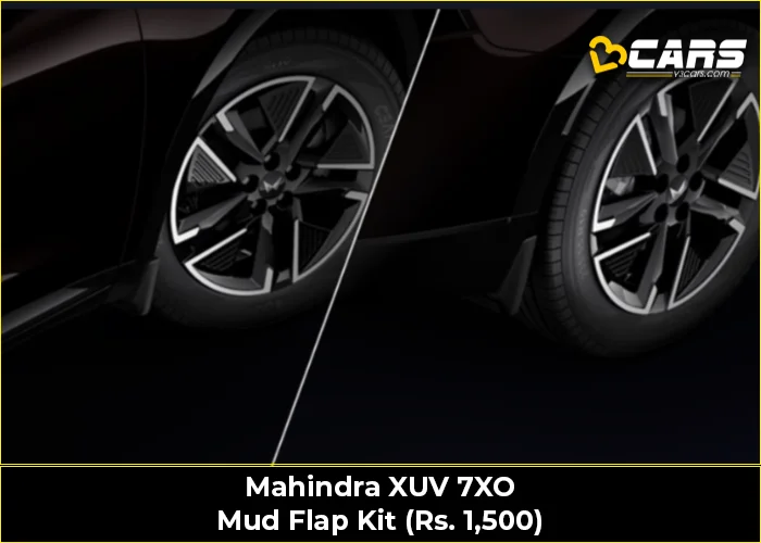 Mahindra XUV 7XO Mud Flap Kit (Rs. 1,500)
