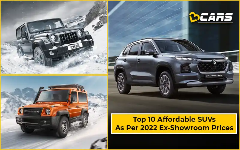 Top 10 Affordable SUVs With 4WD