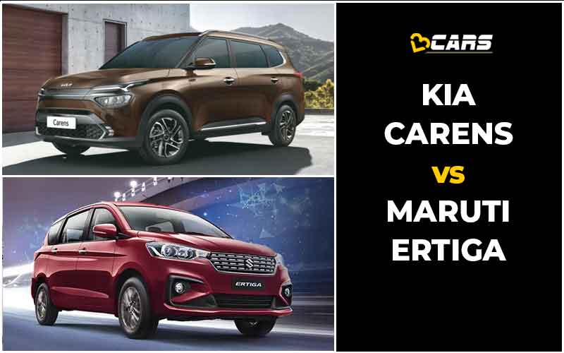 Kia Carens vs Maruti Arena Ertiga