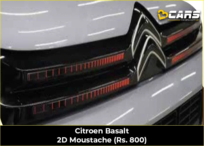 Citroen Basalt 2D Moustache (Rs. 800)