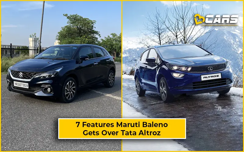 Features Maruti Suzuki Baleno Gets But Are Missing In Tata Altroz