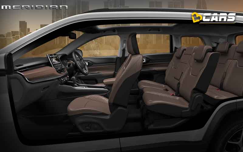 Jeep meridian details images revealed