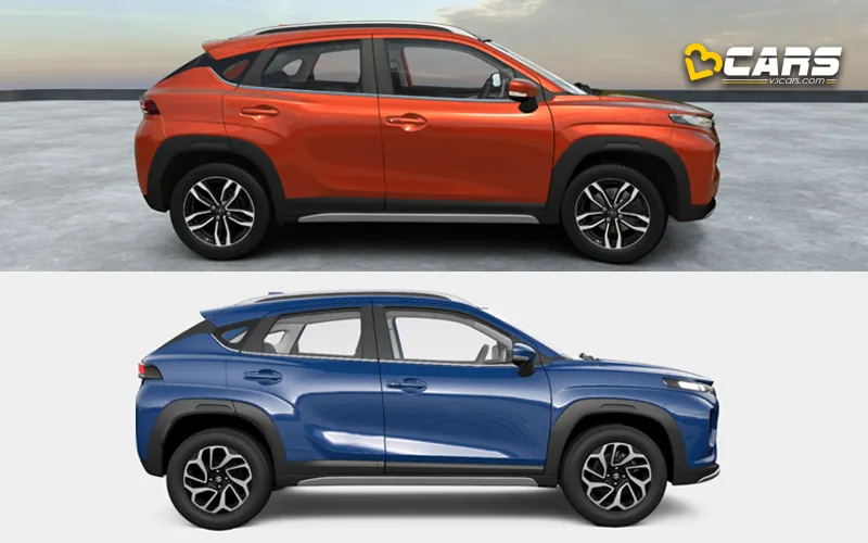 maruti fronx vs toyota taisor design price feature comparison