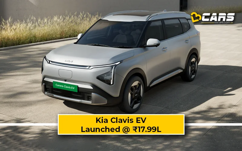 Kia Carens Clavis EV Launched At Rs. 17.99  - 24.49 Lakh