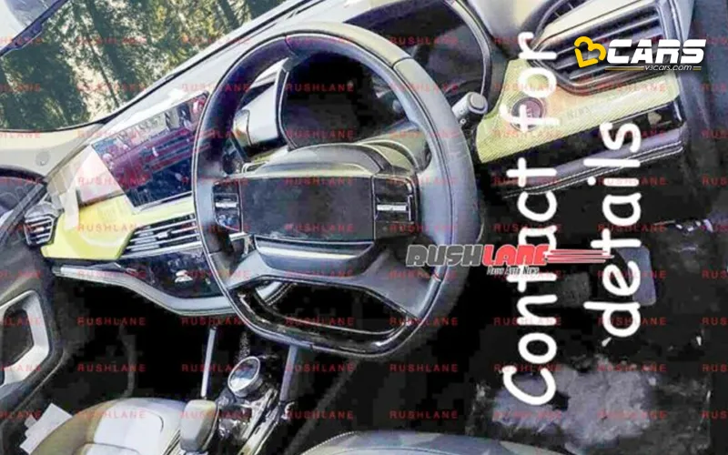 2023 tata safari facelift interior leaked