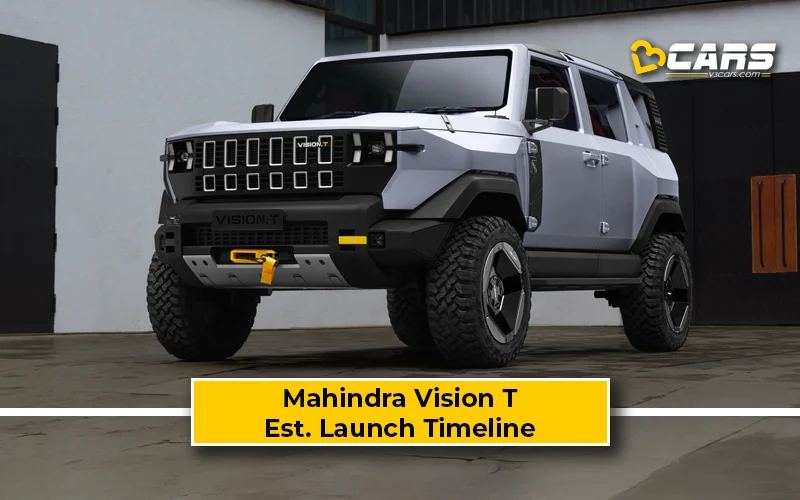 Mahindra Vision T (Thar Roxx EV) Expected Launch Timeline