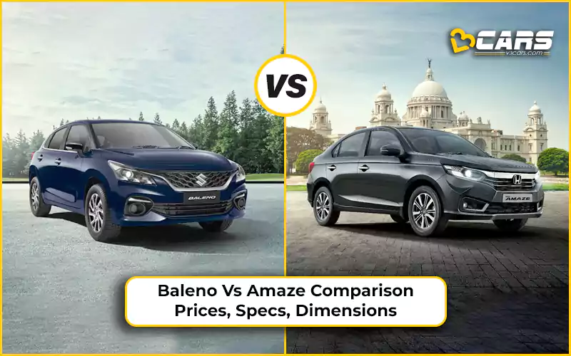 Maruti Baleno vs Honda Amaze