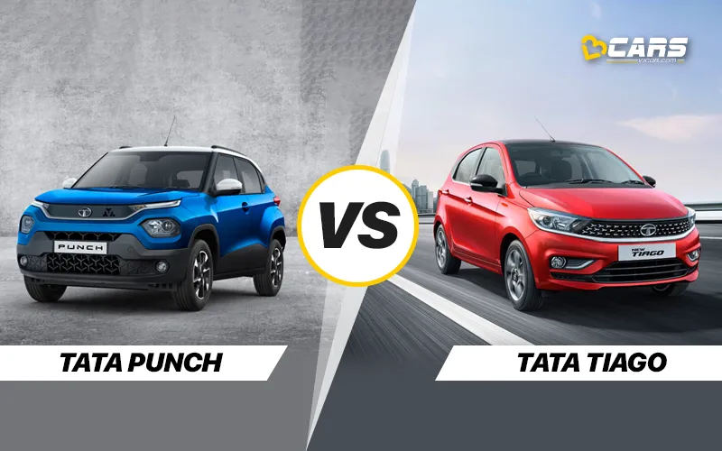 Tata Punch Vs Tata Tiago