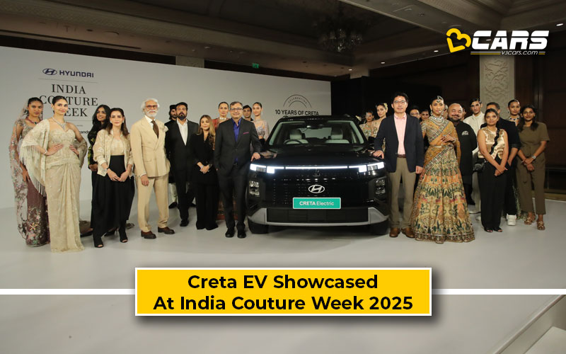 Hyundai India Showcase Creta EV At 2025 Couture Week